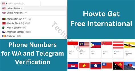 free international number for sms.